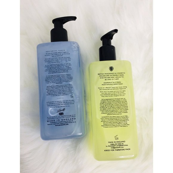 2 Moisturizing Hand Wash 16.9 oz ea GRAPEFRUIT & CITRON & BERGAMOT Pecksniff’s - Picture 3 of 3